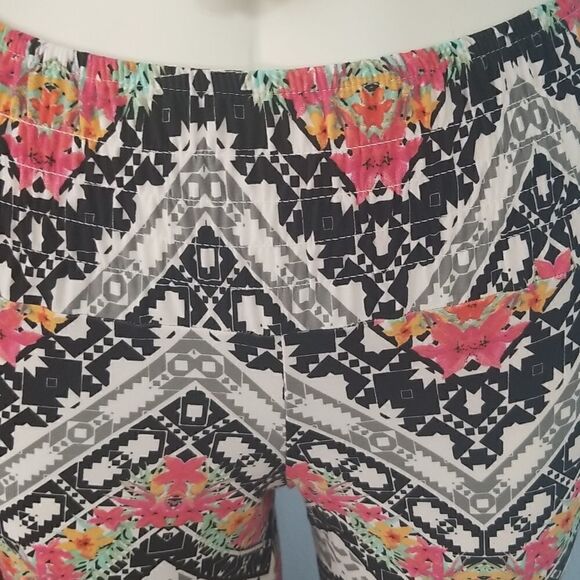 Sugar High Boho Chevron Palazzo Pants - Picture 3 of 8